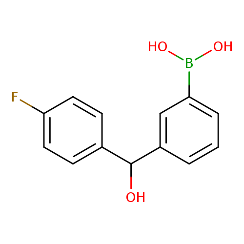 3-[(4-Fluorophenyl)(hydroxy)methyl]phenylboronic acid