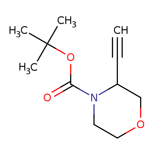 4-MORPHOLINECARBOXYLIC ACID, 3-ETHYNYL-, 1,1-DIMETHYLETHYL ESTER