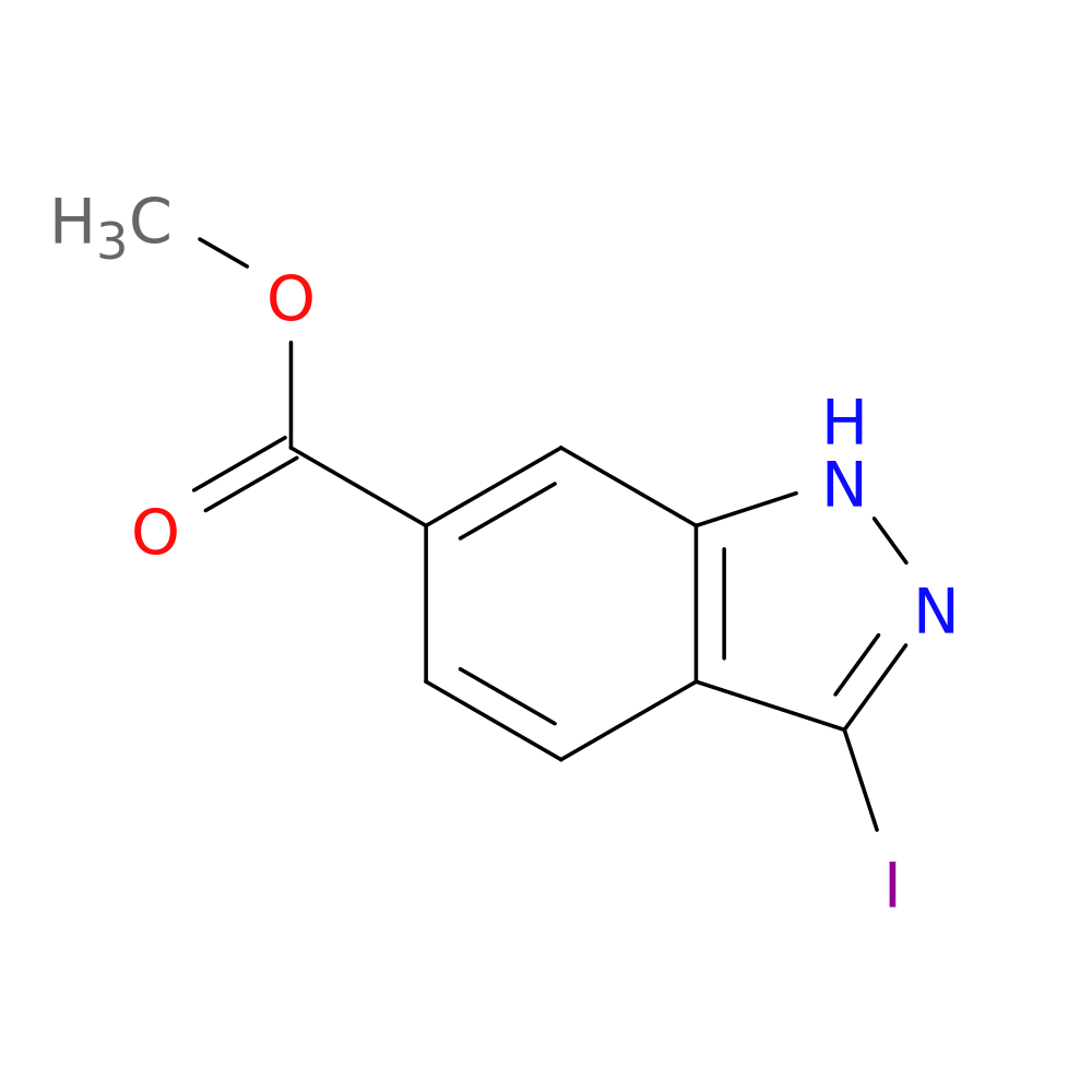 methyl 3-iodo-1H-indazole-6-carboxylate