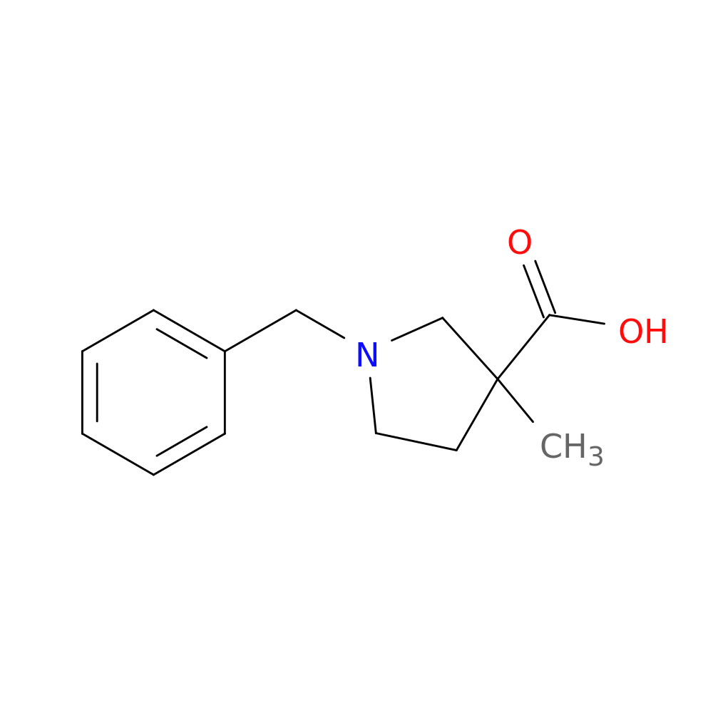 1-Benzyl-3-methyl pyrrolidine-3-carboxylic acid