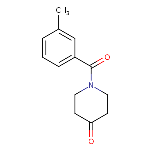 1-(3-methylbenzoyl)piperidin-4-one