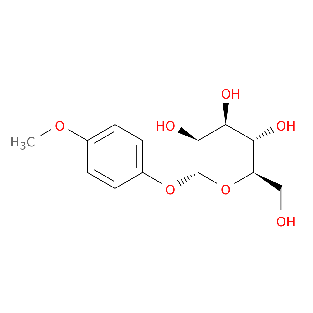 (2R,3S,4S,5S,6R)-2-(Hydroxymethyl)-6-(4-methoxyphenoxy)tetrahydro-2H-pyran-3,4,5-triol