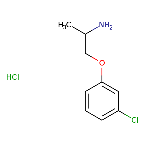 1-(3-chlorophenoxy)propan-2-amine hydrochloride