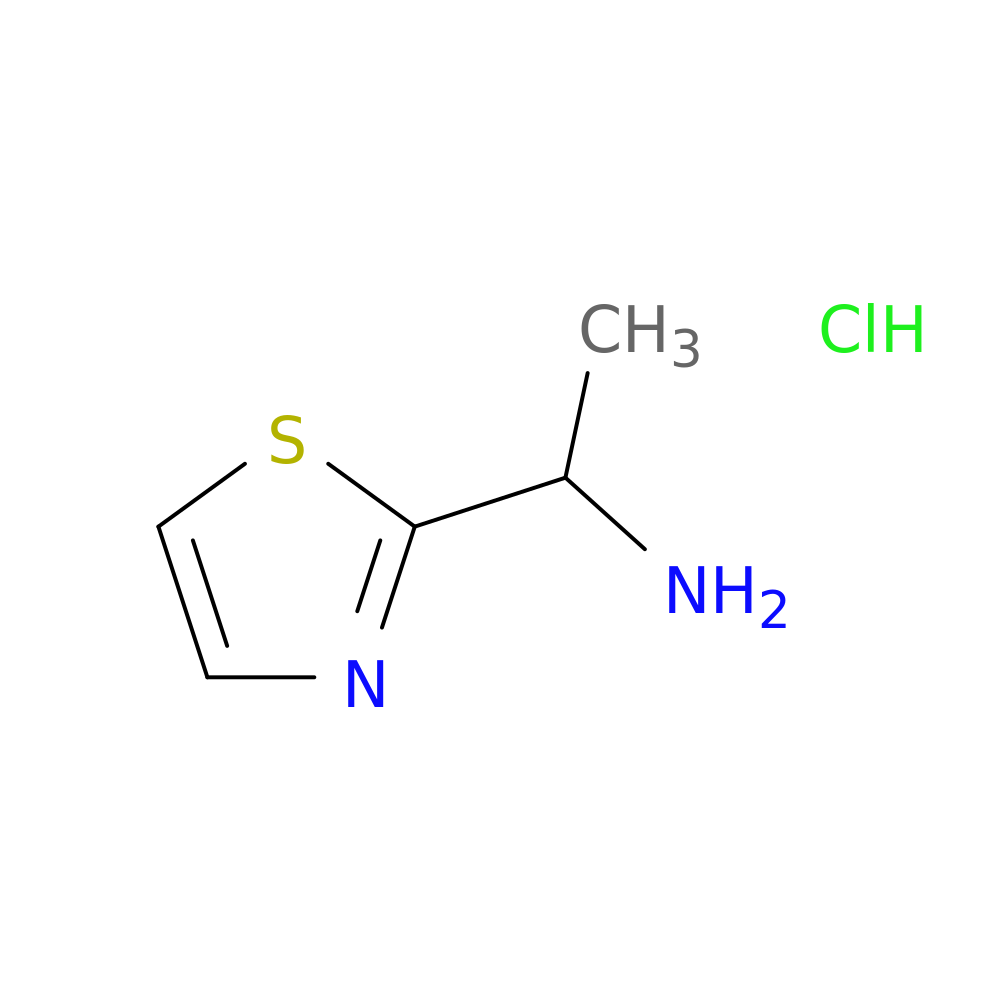 1-(Thiazol-2-yl)ethanamine HCl