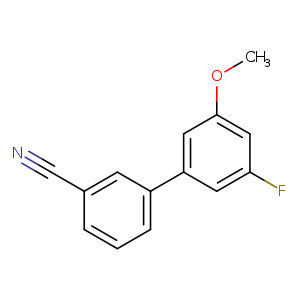 3-(3-Fluoro-5-methoxyphenyl)benzonitrile