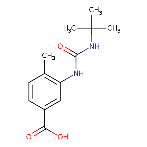 3-[(tert-butylcarbamoyl)amino]-4-methylbenzoic acid