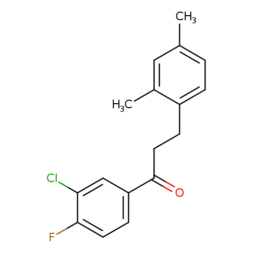 3'-Chloro-3-(2,4-dimethylphenyl)-4'-fluoropropiophenone
