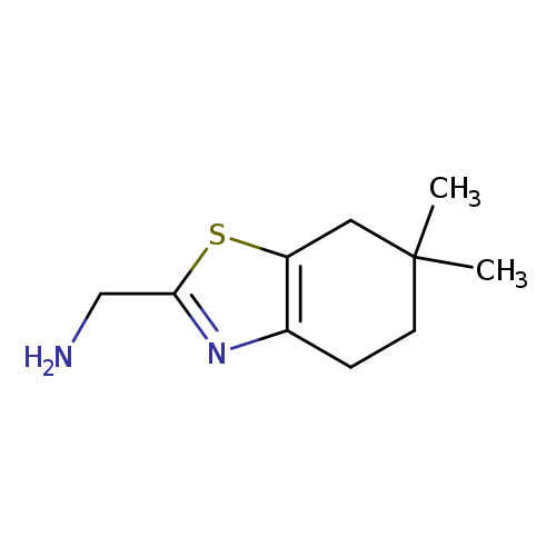 (6,6-DIMETHYL-4,5,6,7-TETRAHYDRO-1,3-BENZOTHIAZOL-2-YL)METHANAMINE