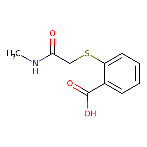 2-([2-(METHYLAMINO)-2-OXOETHYL]THIO)BENZOIC ACID