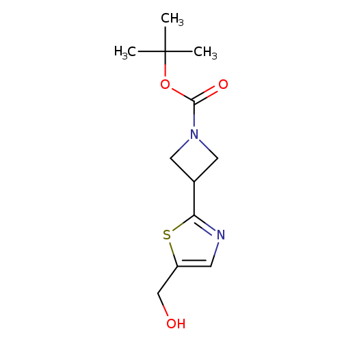 tert-butyl3-[5-(hydroxymethyl)-1,3-thiazol-2-yl]azetidine-1-carboxylate