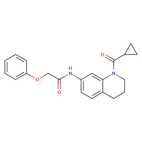 N-(1-cyclopropanecarbonyl-1,2,3,4-tetrahydroquinolin-7-yl)-2-phenoxyacetamide