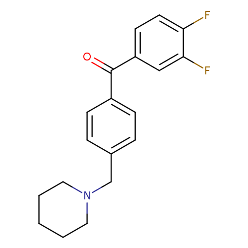 3,4-Difluoro-4'-piperidinomethyl benzophenone