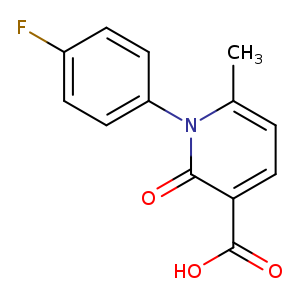 1-(4-Fluorophenyl)-6-methyl-2-oxo-1,2-dihydropyridine-3-carboxylic acid
