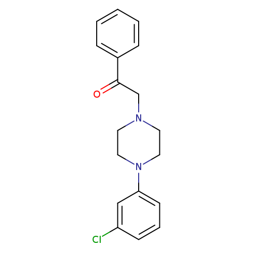 2-[4-(3-chlorophenyl)piperazin-1-yl]-1-phenylethan-1-one