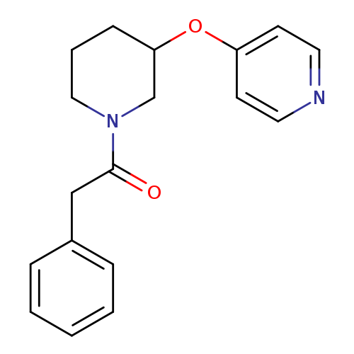 2-phenyl-1-[3-(pyridin-4-yloxy)piperidin-1-yl]ethan-1-one