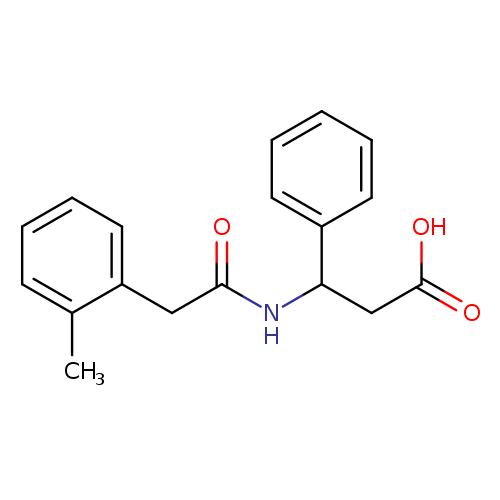 3-[2-(2-methylphenyl)acetamido]-3-phenylpropanoic acid