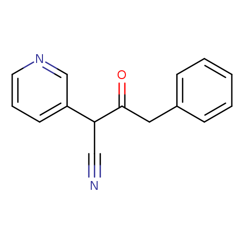 3-oxo-4-phenyl-2-(pyridin-3-yl)butanenitrile