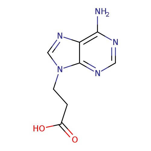 6-Amino-9H-purine-9-propanoic Acid