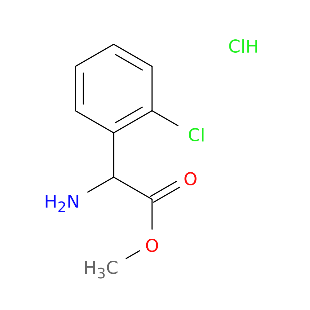 (S)-(+)-2-Chlorophenylglycine methyl ester, HCl
