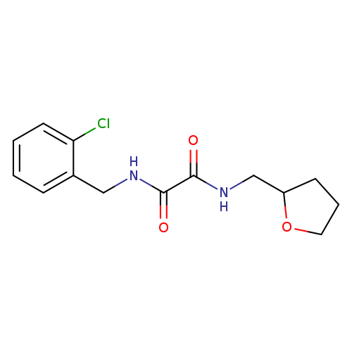N'-[(2-chlorophenyl)methyl]-N-[(oxolan-2-yl)methyl]ethanediamide