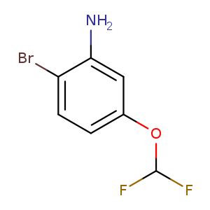2-Bromo-5-(difluoromethoxy)aniline