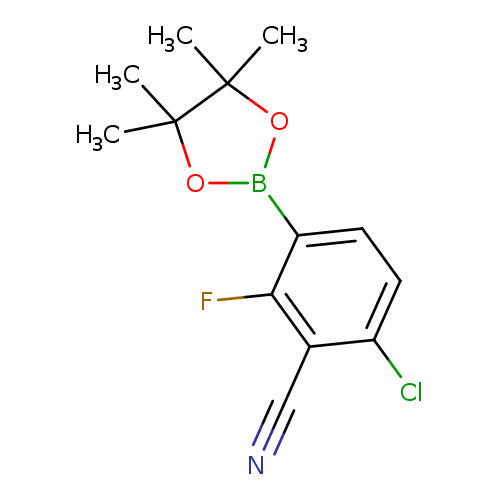 6-Chloro-2-fluoro-3-(4,4,5,5-tetramethyl-1,3,2-dioxaborolan-2-yl)benzonitrile