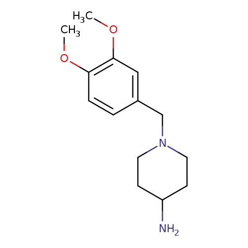 1-[(3,4-dimethoxyphenyl)methyl]piperidin-4-amine
