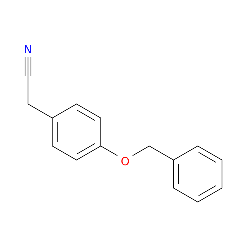 4-(Phenylmethoxy)benzeneacetonitrile