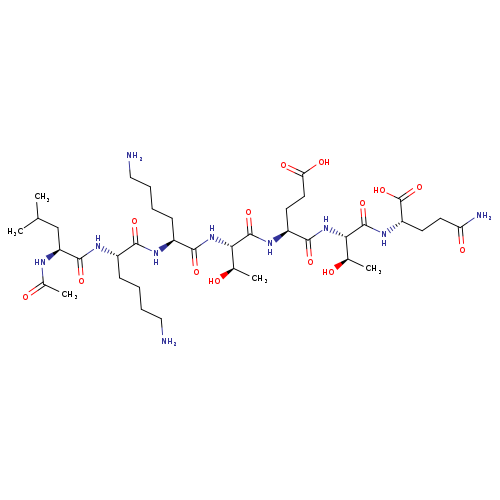 N-Acetyl-L-leucyl-L-lysyl-L-lysyl-L-threonyl-L-α-glutamyl-L-threonyl-L-glutamine