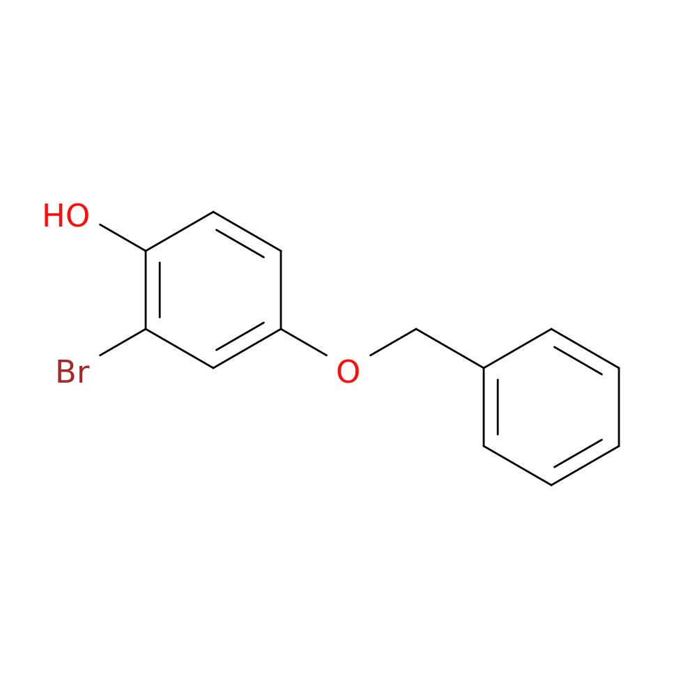 2-Bromo-4-(phenylmethoxy)phenol