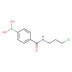 (4-((3-Chloropropyl)carbamoyl)phenyl)boronic acid