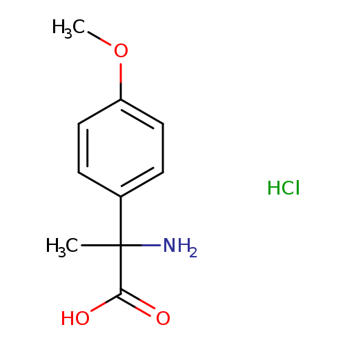 2-amino-2-(4-methoxyphenyl)propanoic acid hydrochloride