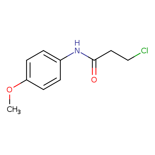 3-Chloro-N-(4-methoxyphenyl)propanamide