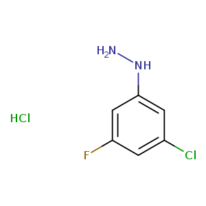 (3-chloro-5-fluorophenyl)hydrazine hydrochloride