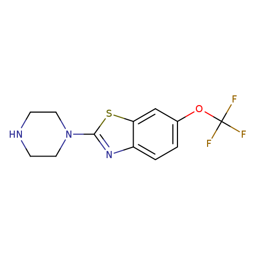2-Piperazin-1-yl-6-(trifluoromethoxy)-1,3-benzothiazole