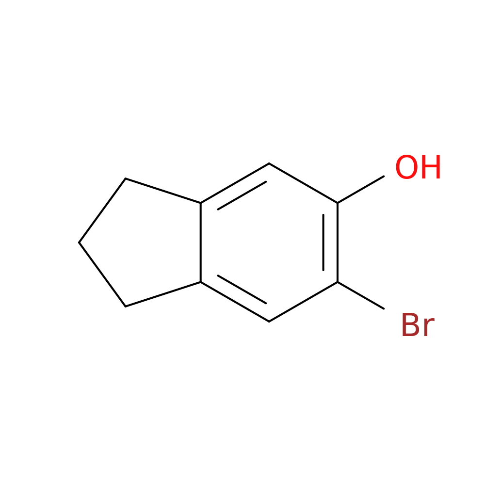 6-Bromo-2,3-dihydro-1H-inden-5-ol