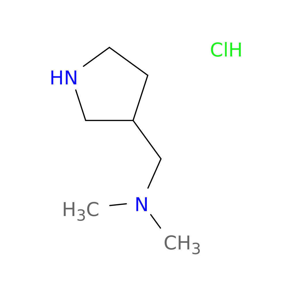 N,N-Dimethyl-1-(pyrrolidin-3-yl)methanamine hydrochloride