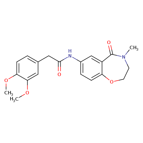 2-(3,4-dimethoxyphenyl)-N-(4-methyl-5-oxo-2,3,4,5-tetrahydro-1,4-benzoxazepin-7-yl)acetamide