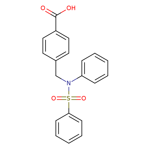 4-([Phenyl(phenylsulfonyl)amino]methyl)benzoic acid