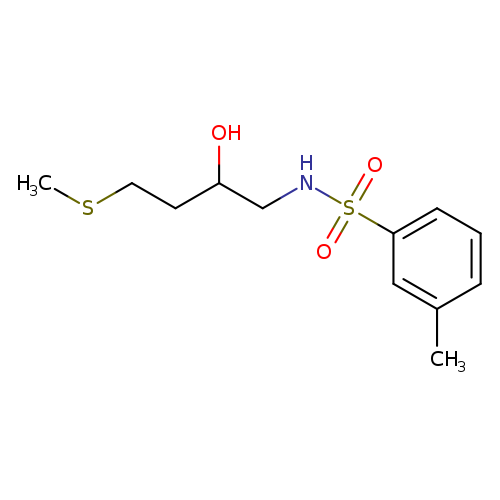 N-[2-hydroxy-4-(methylsulfanyl)butyl]-3-methylbenzene-1-sulfonamide