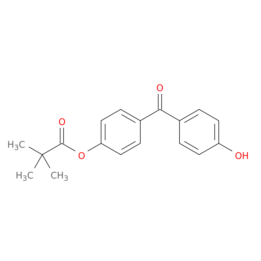 4-(4-Hydroxybenzoyl)phenyl pivalate
