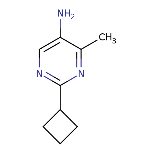 2-cyclobutyl-4-methylpyrimidin-5-amine