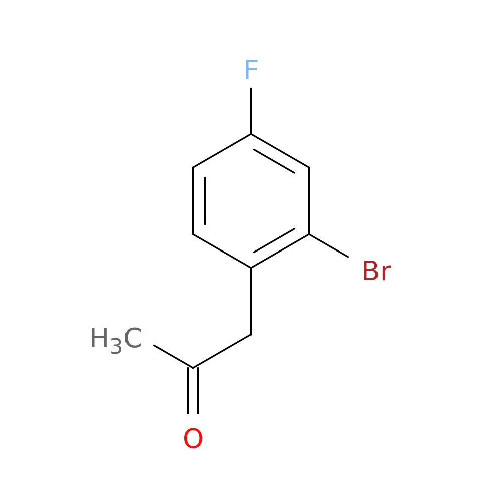 1-(2-bromo-4-fluorophenyl)propan-2-one
