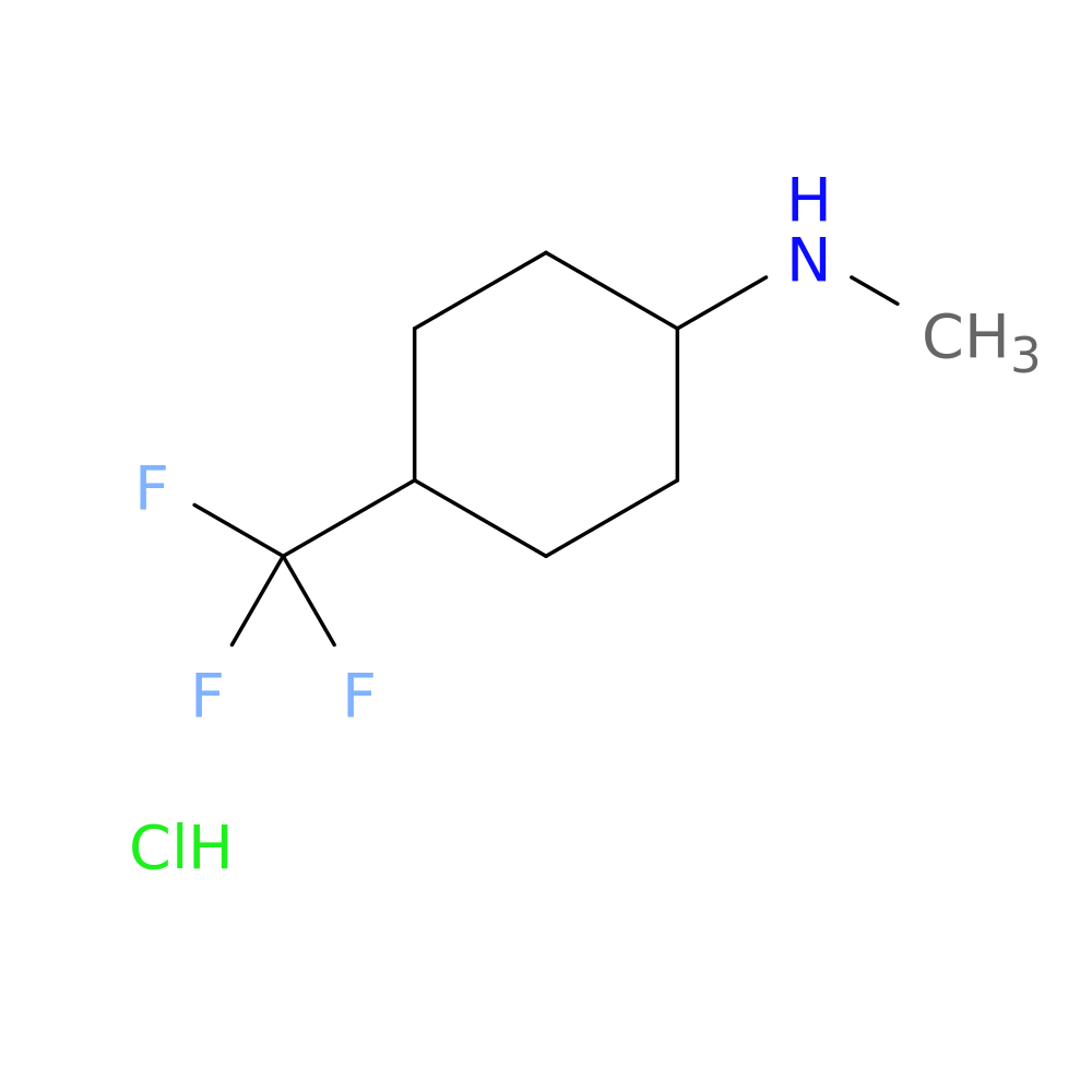 N-methyl-4-(trifluoromethyl)cyclohexan-1-amine hydrochloride