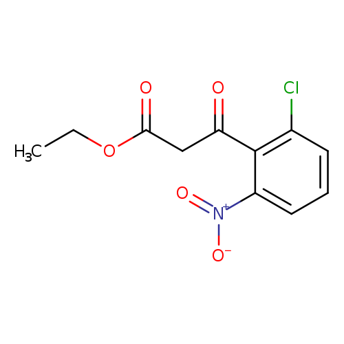 ethyl 3-(2-chloro-6-nitrophenyl)-3-oxopropanoate