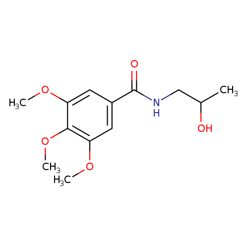 N-(2-hydroxypropyl)-3,4,5-trimethoxybenzamide