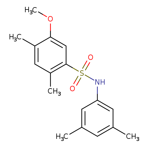 N-(3,5-dimethylphenyl)-5-methoxy-2,4-dimethylbenzene-1-sulfonamide
