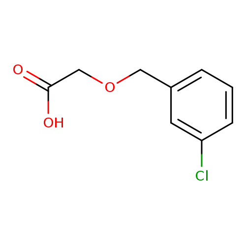 2-[(3-Chlorophenyl)methoxy]acetic acid