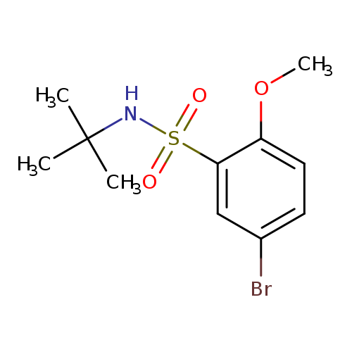 5-Bromo-N-t-butyl-2-methoxybenzenesulfonamide