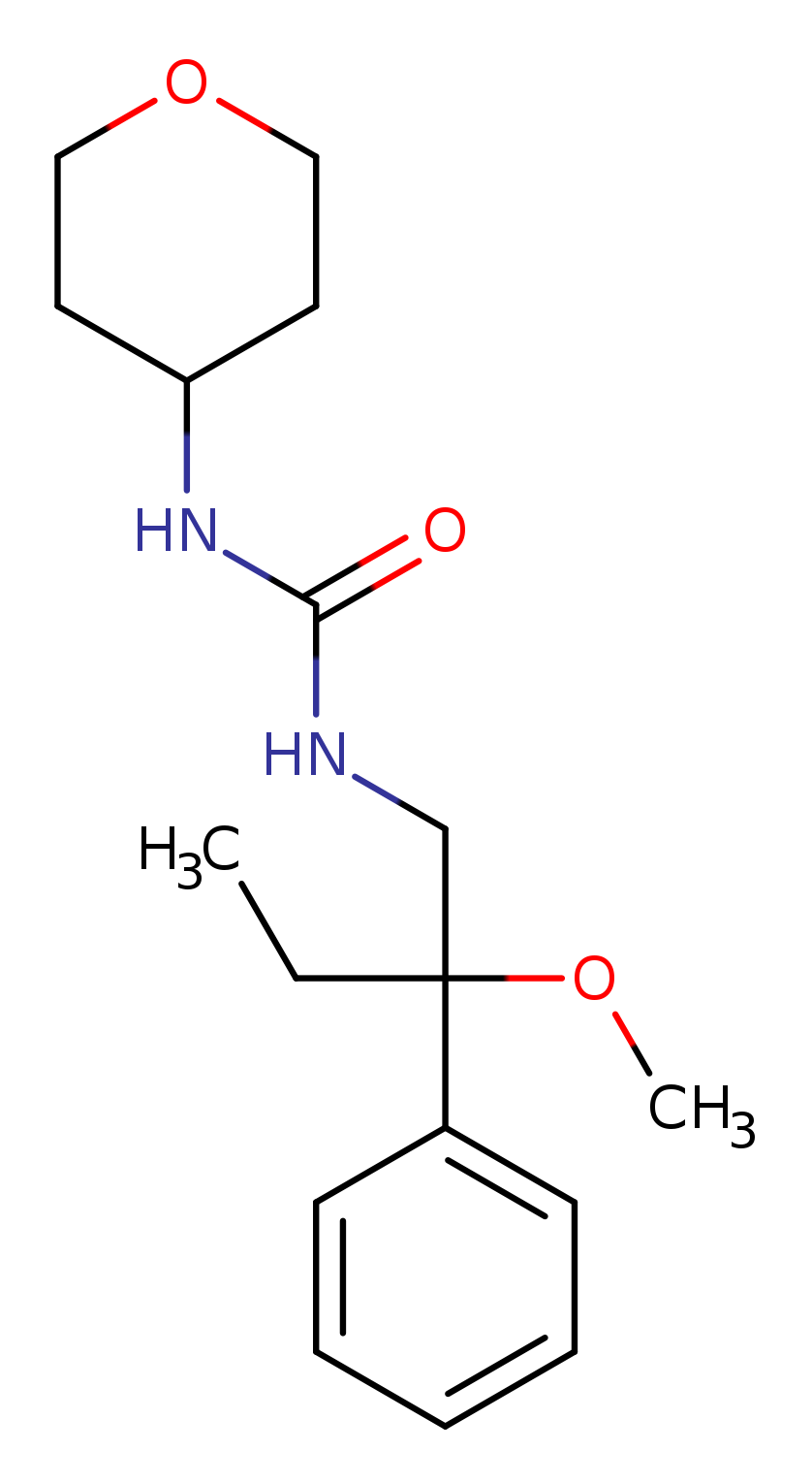 3-(2-methoxy-2-phenylbutyl)-1-(oxan-4-yl)urea